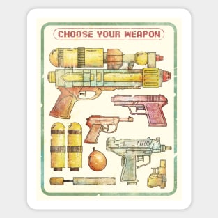 Choose your Weapon Sticker